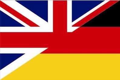 Fahne Flagge Großbritannien-Deutschland Premiumqualität