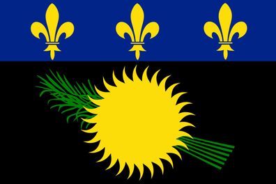 Fahne Flagge Guadeloupe Premiumqualität