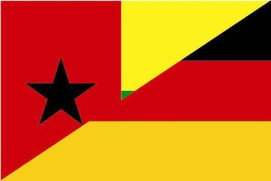 Fahne Flagge Guinea-Bissau-Deutschland Premiumqualität
