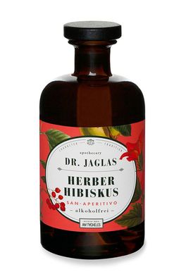 Dr. Jaglas Herber Hibiscus - alkoholfreier Aperitif 0,5l