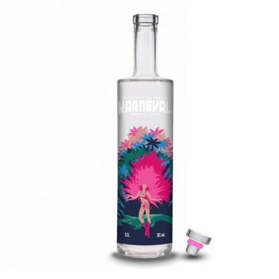 Karneval Vodka - Bonez MC & RAF Camora Merchandise Wodka 0,5l 40%vol.