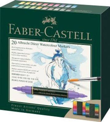 Faber Castell Aquarellmarker Albrecht Dürer 20er Etui 160320