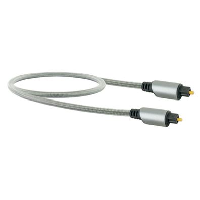 Digital Audio Kabel Lichtwellenleiter 2x Toslink Stecker 1m vergoldet NEU
