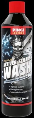 PINGI Legends Aktiver Schaumwash - High-Tech-Autoshampoo (0,5L)