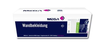 4x MEGA Glattvlies ZV 130 Quick & Easy 50,00 m x 0,75 m weiß