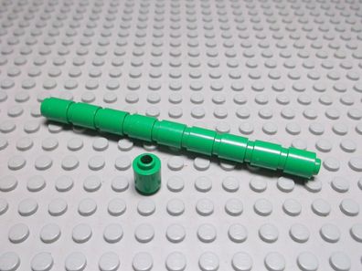 Lego 10 Rundsteine hohle grün Steine 1x1 3062b Set 6775 6244 9311 6093 7163