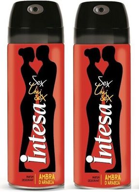 Intesa Unisex Ambra D´Arabia Parfum Deodorant Spray 2 x 125 ml
