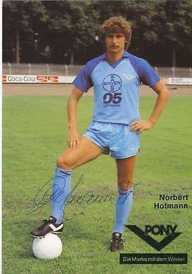 Norbert Hofmann Bayer Uerdingen 1983-84 TOP + A 69792