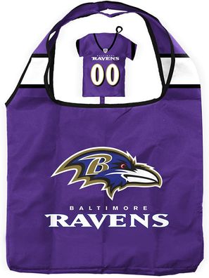 NFL Baltimore Ravens Einkaufsbeutel Shopping Bag Tasche Trikotform