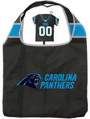 NFL Carolina Panthers Einkaufsbeutel Shopping Bag Tasche Trikotform