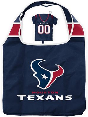NFL Houston Texans Einkaufsbeutel Shopping Bag Tasche Trikotform