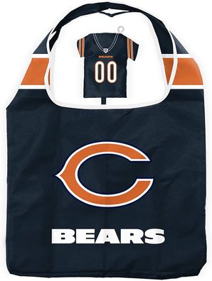 NFL Chicago Bears Einkaufsbeutel Shopping Bag Tasche Trikotform