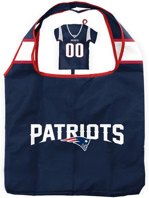 NFL New England Patriots Einkaufsbeutel Shopping Bag Tasche Trikotform