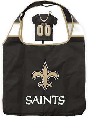 NFL New Orleans Saints Einkaufsbeutel Shopping Bag Tasche Trikotform