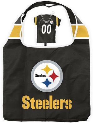 NFL Pittsburgh Steelers Einkaufsbeutel Shopping Bag Tasche Trikotform