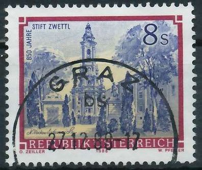 Österreich DS STIFTE Klöster Nr 1925 gestempelt X23F5FA