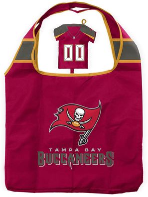 NFL Tampa Bay Buccaneers Einkaufsbeutel Shopping Bag Tasche Trikotform