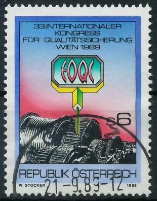 Österreich 1989 Nr 1970 gestempelt X23F752