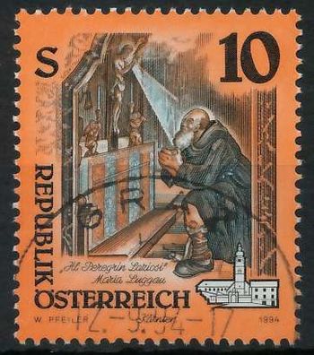 Österreich DS Kunstwerke Nr 2134 gestempelt X24637A