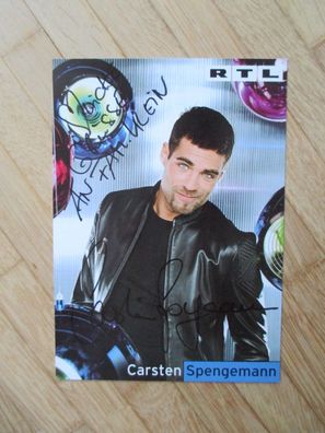 RTL DSDS Fernsehstar Carsten Spengemann - handsigniertes Autogramm!!!