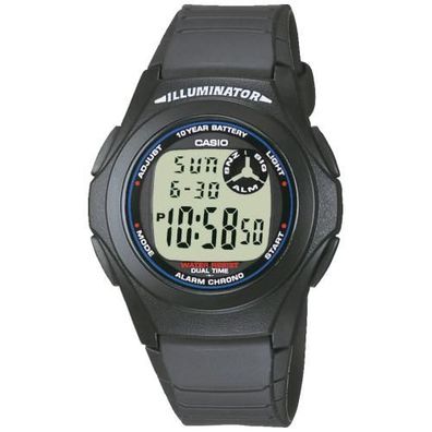 Unisexarmbanduhr Casio F-200W-1AEG