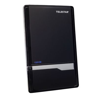 Telestar Antenna 7 LTE Aktive DVB-T2 Antenne Verstärkung bis zu 35 dB Scwarz