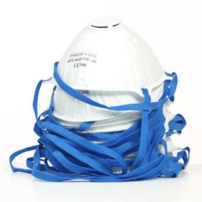 FFP2 Atemschutzmaske, Feinstaubmaske ARTIC MASK, 10 Stück
