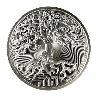 Silbermünze Tree of Life 1 oz Niue New Zealand Mint Baum des Lebens 2021 999 Silber