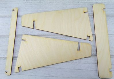 Ständer für Tablet, IPad, zum Hinstellen des TabletPC aus Holz iTipi