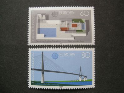 Bund MiNr. 1321-1322 Europa Cept pstfrisch * * (BU 1321-22)