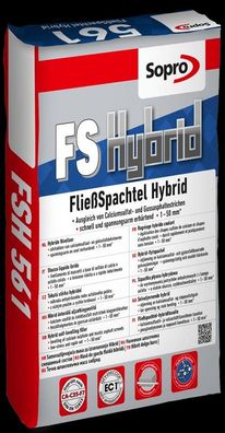 Sopro Fließspachtel Hybrid FSH 561 Fließspachtel Spachtel 25KG