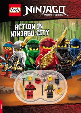 LEGO® Ninjago® Action in Ninjago City Comic Zwitschrift Spielfigur