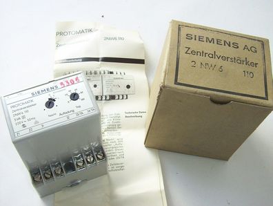 Steuerung Zentralverstärler f. Nachtspeicherheizung Protomatik 2NW6110 Siemens
