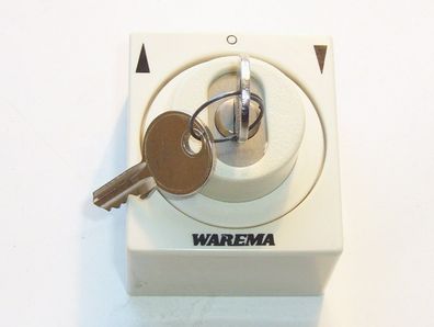 Jalousie Rast Tast Schlüssel Schalter cremeweiß AP 4229/1NEs Presto Warema