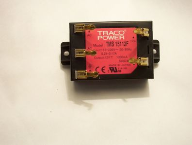 Schaltnetzteil Traco 12VDC 1300mA TMS 15112