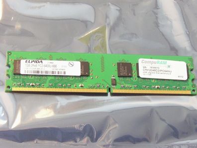 Arbeitsspeicher 2GB Kit (RAM) 800MHz, Unbuffered, 1,8V CRK2048D2 CompuRAM