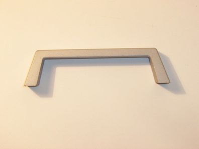 Griff für Frontplatten Baugruppenträger Guss beschichtet silber Länge 130mm