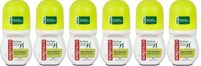 Borotalco Roberts Deo- roll-on Active Zeder & Lime 6 x 50ml ohne Alkohol