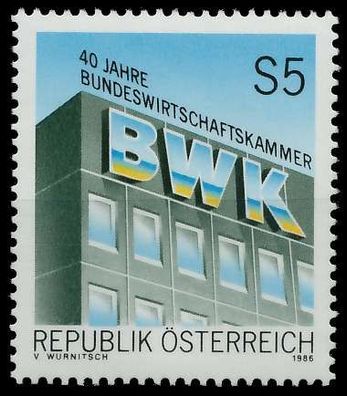 Österreich 1986 Nr 1871 postfrisch SD3060E