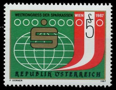 Österreich 1987 Nr 1898 postfrisch SD306F2