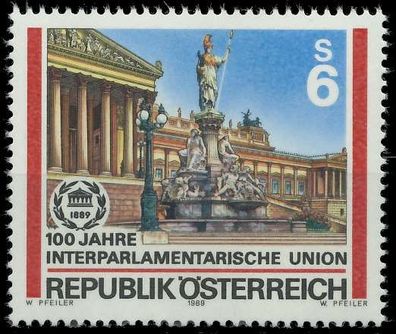 Österreich 1989 Nr 1964 postfrisch SD308FE