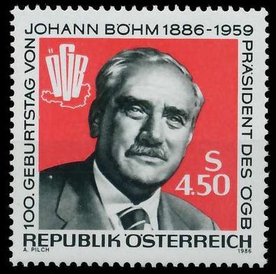 Österreich 1986 Nr 1836 postfrisch SD32FBE