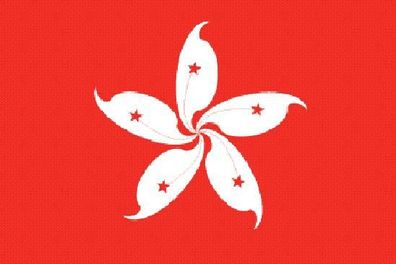 Fahne Flagge Hong Kong Premiumqualität