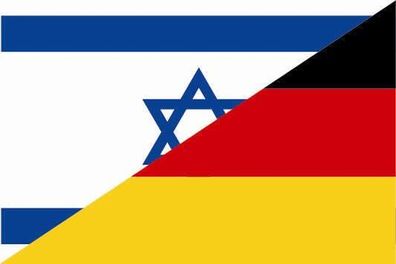 Fahne Flagge Israel-Deutschland Premiumqualität