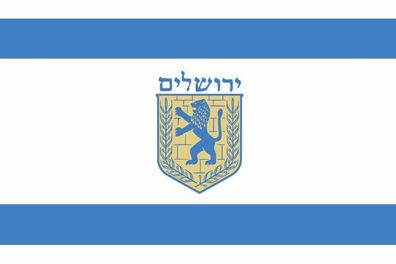 Fahne Flagge Jerusalem Premiumqualität
