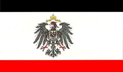 Fahne Flagge Kaiserreich mit Adler Premiumqualität