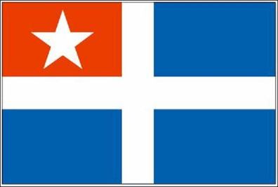 Fahne Flagge Kreta Premiumqualität