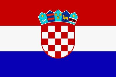 Fahne Flagge Kroatien Premiumqualität