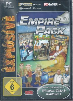 Empire Pack - Marine/ Zoo/ Restaurant (2012) Windows 98/2000/ ME/ XP/ Vista/7, PC