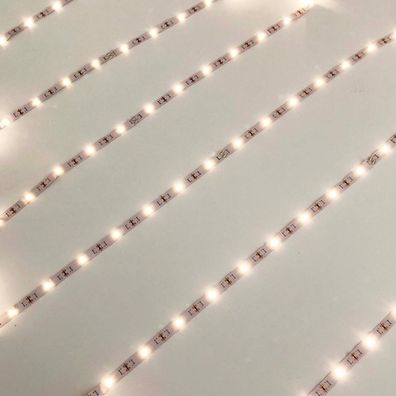 90 LED-Band Lichterband LED Stripe warm-weiß selbstklebend transparent 3 Meter